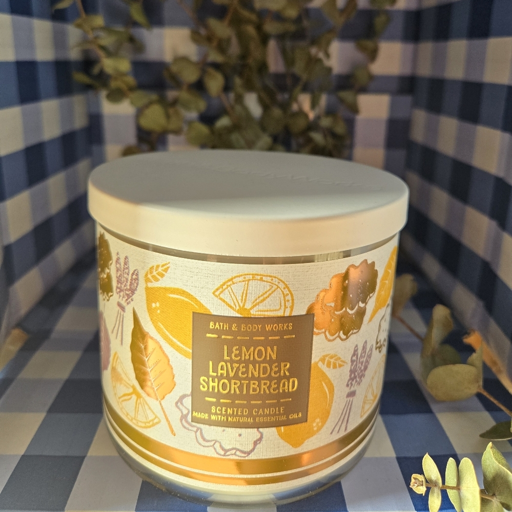 Bath & Body Works Lemon Lavender Shortbread Body Cream
